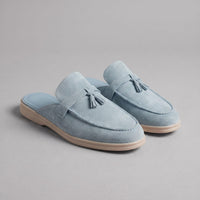 Prewitt Suede Tassel Mule Loafers