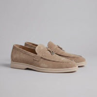 Quimby Suede Metal Tassel Loafers