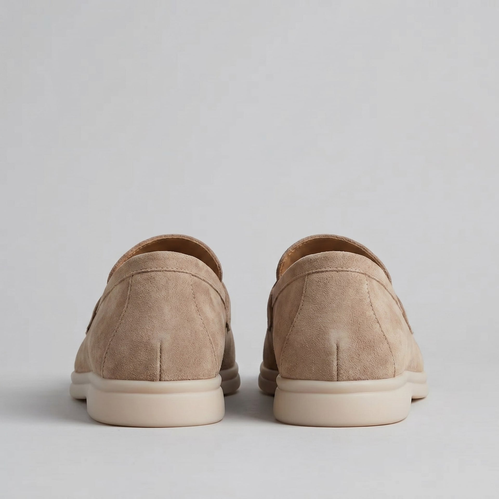 Quimby Suede Metal Tassel Loafers