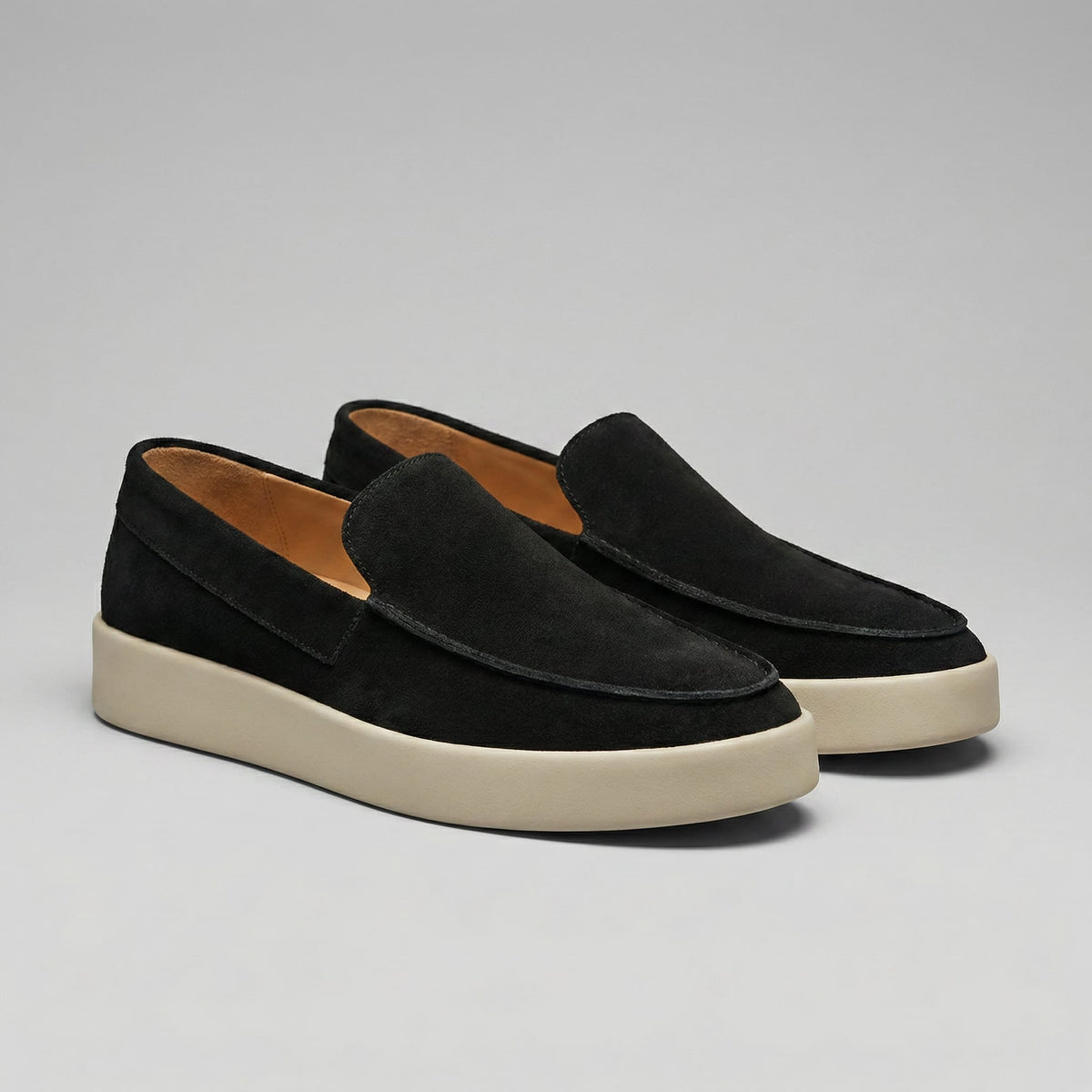 Peyton Suede Moc Toe Loafers
