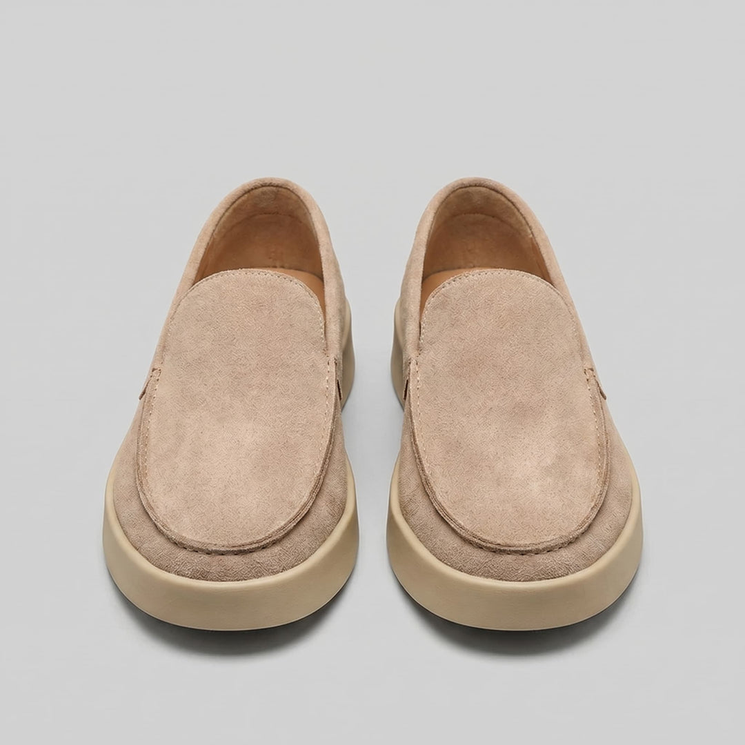 Peyton Suede Moc Toe Loafers
