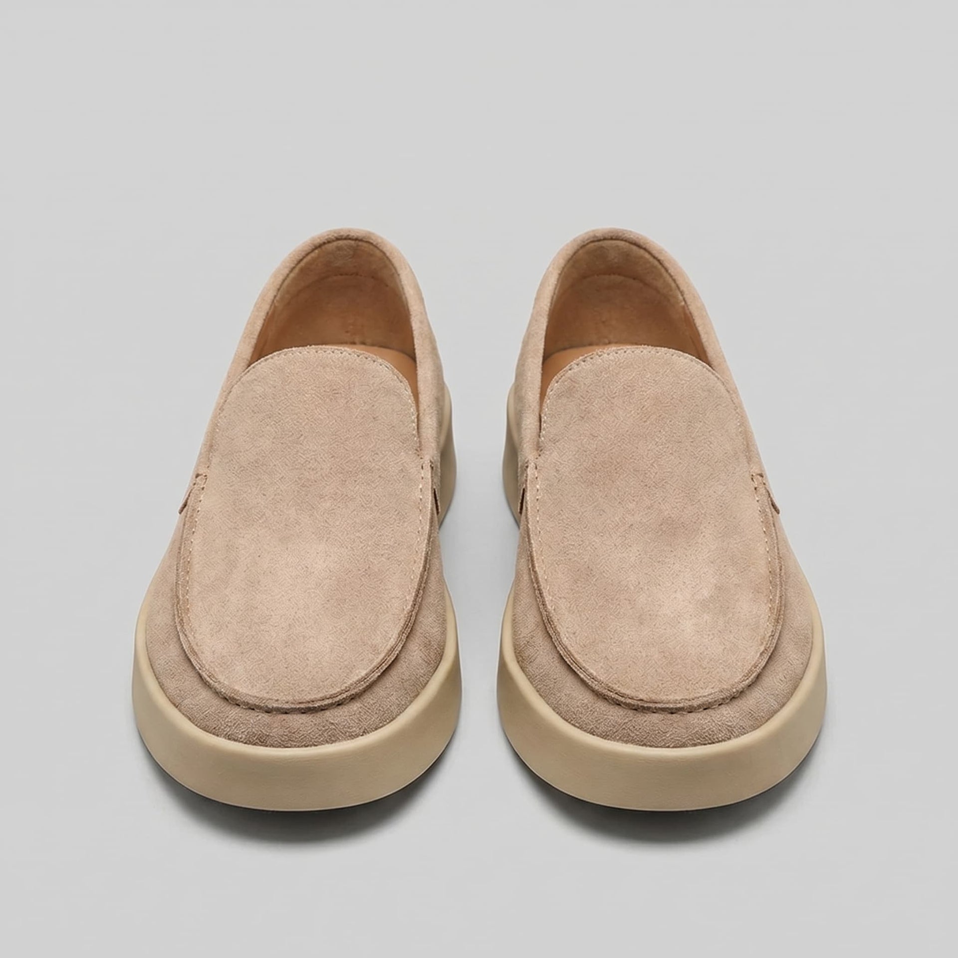 Peyton Suede Moc Toe Loafers