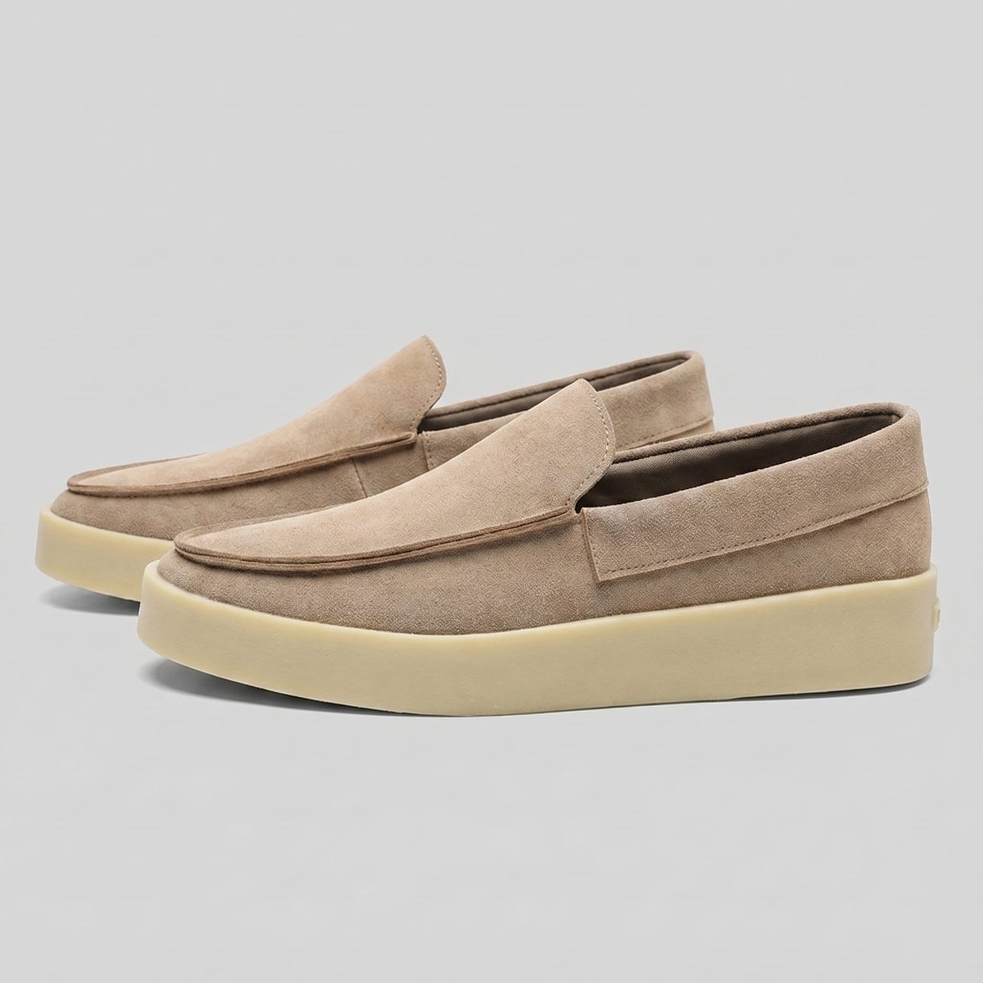 Peyton Suede Moc Toe Loafers