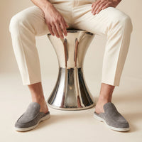 Westbrook Suede Loafer Mules