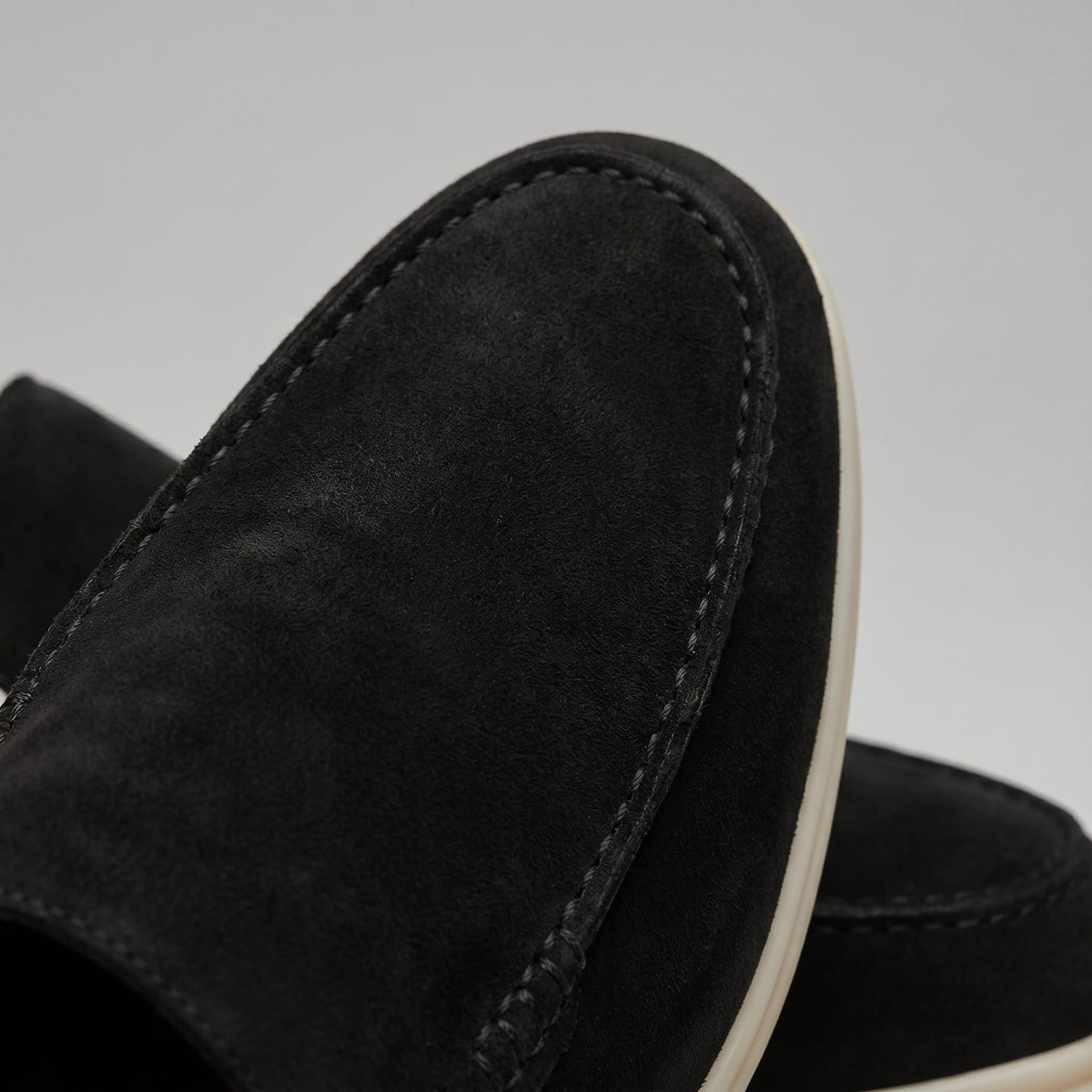 Westbrook Suede Loafer Mules