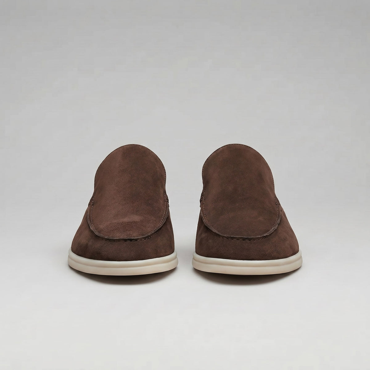 Westbrook Suede Loafer Mules
