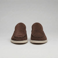 Westbrook Suede Loafer Mules