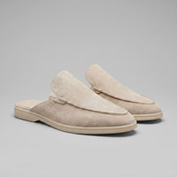 Westbrook Suede Loafer Mules