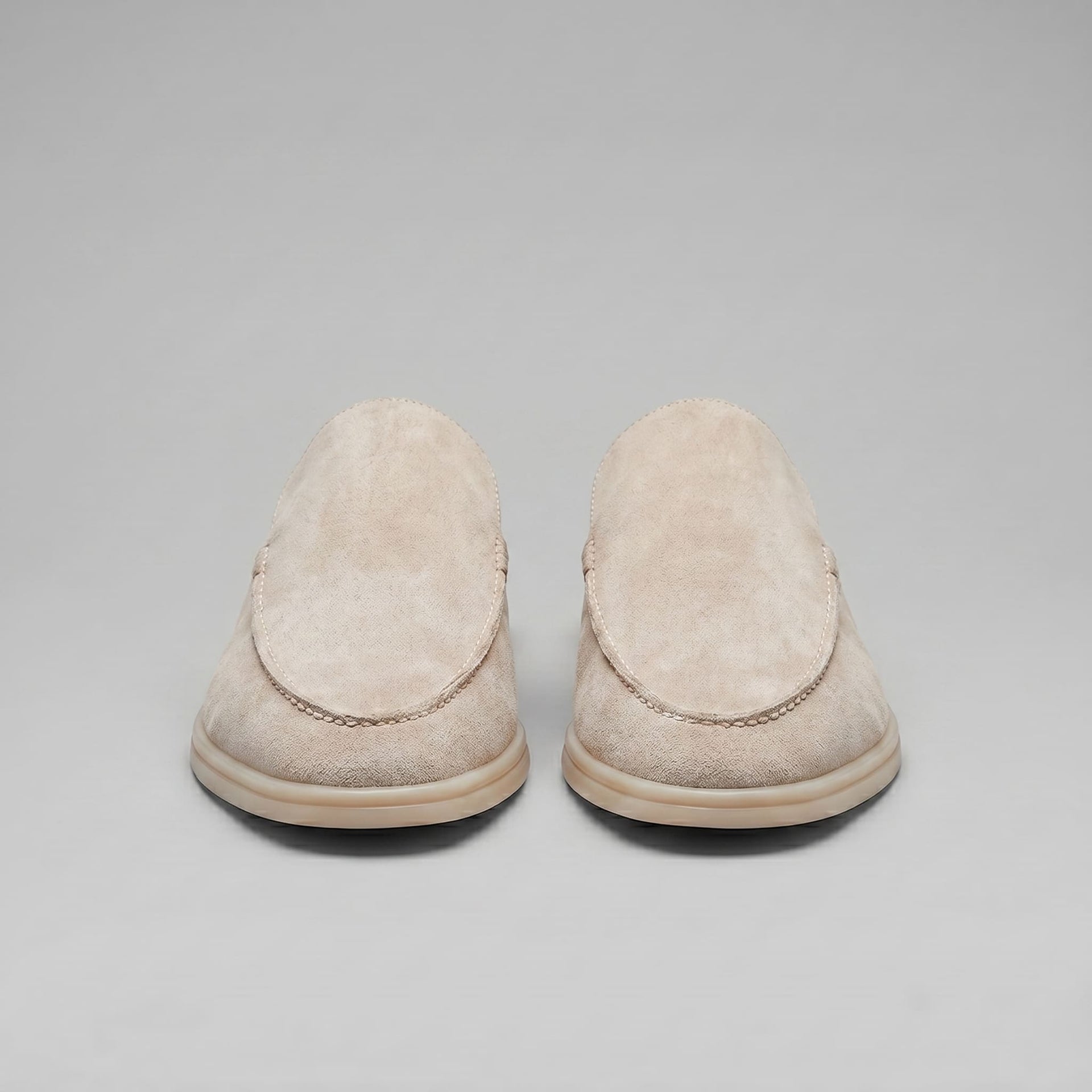 Westbrook Suede Loafer Mules