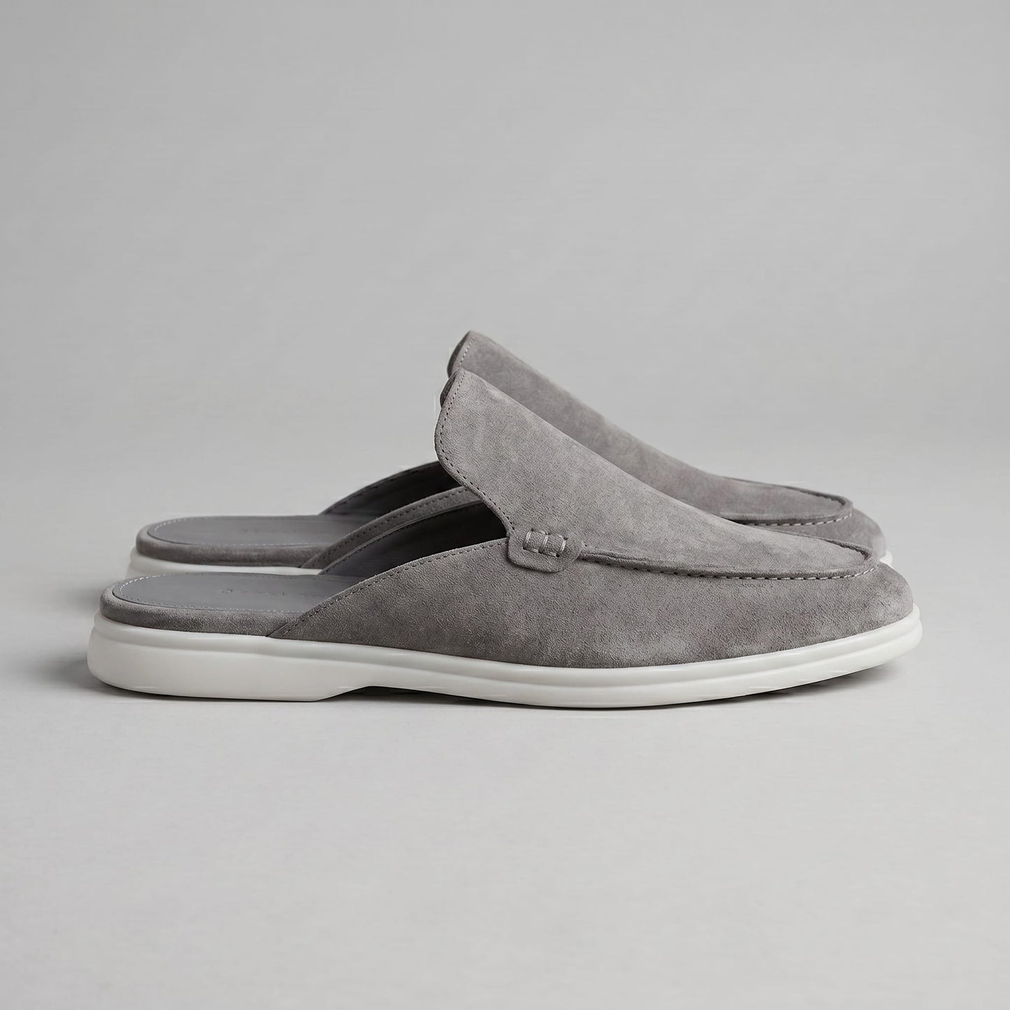 Westbrook Suede Loafer Mules_3