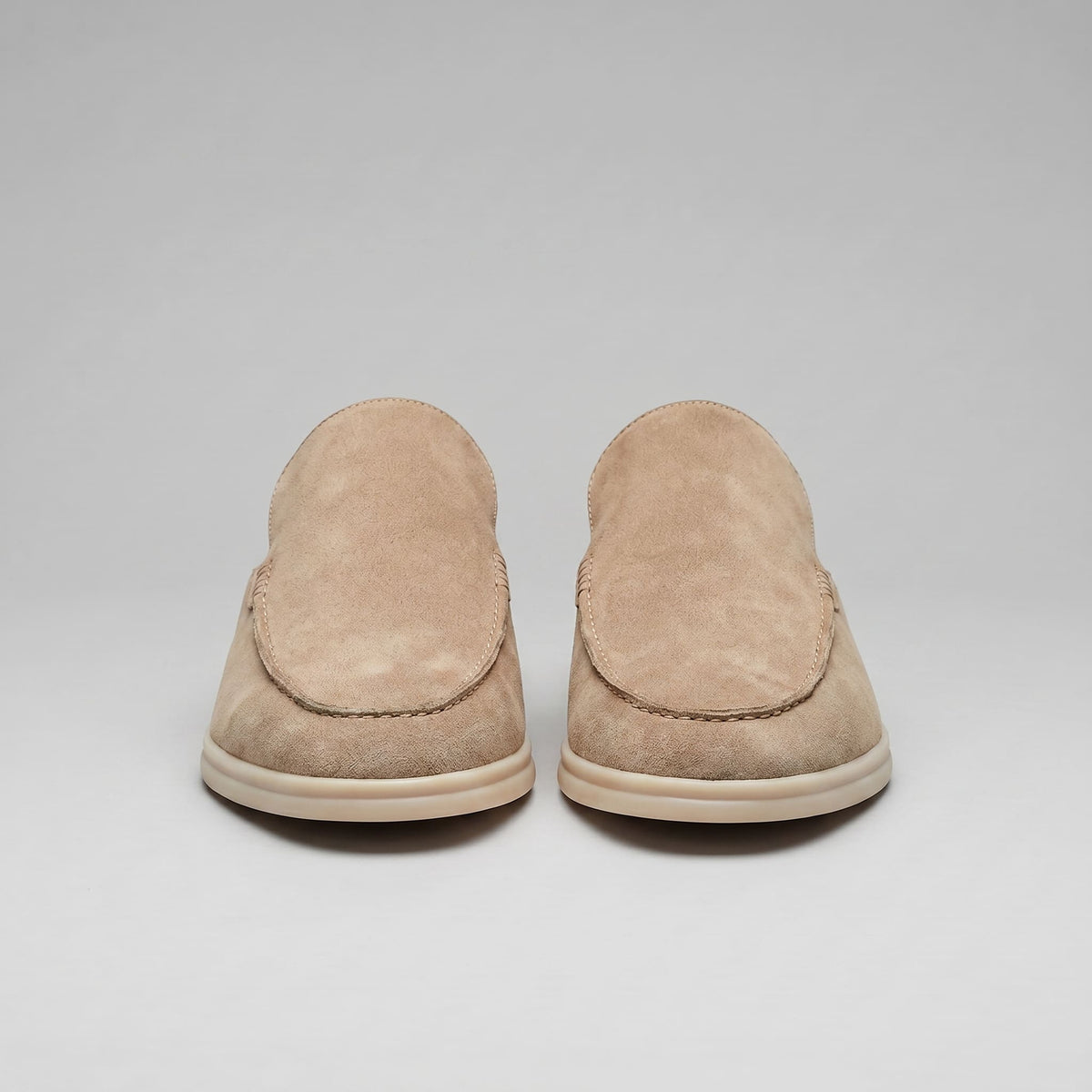 Westbrook Suede Loafer Mules