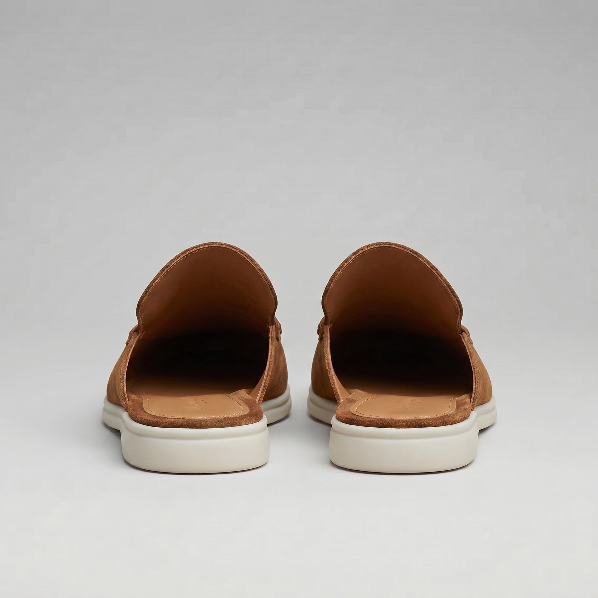 Westbrook Suede Loafer Mules