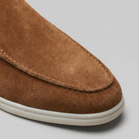 Westbrook Suede Loafer Mules