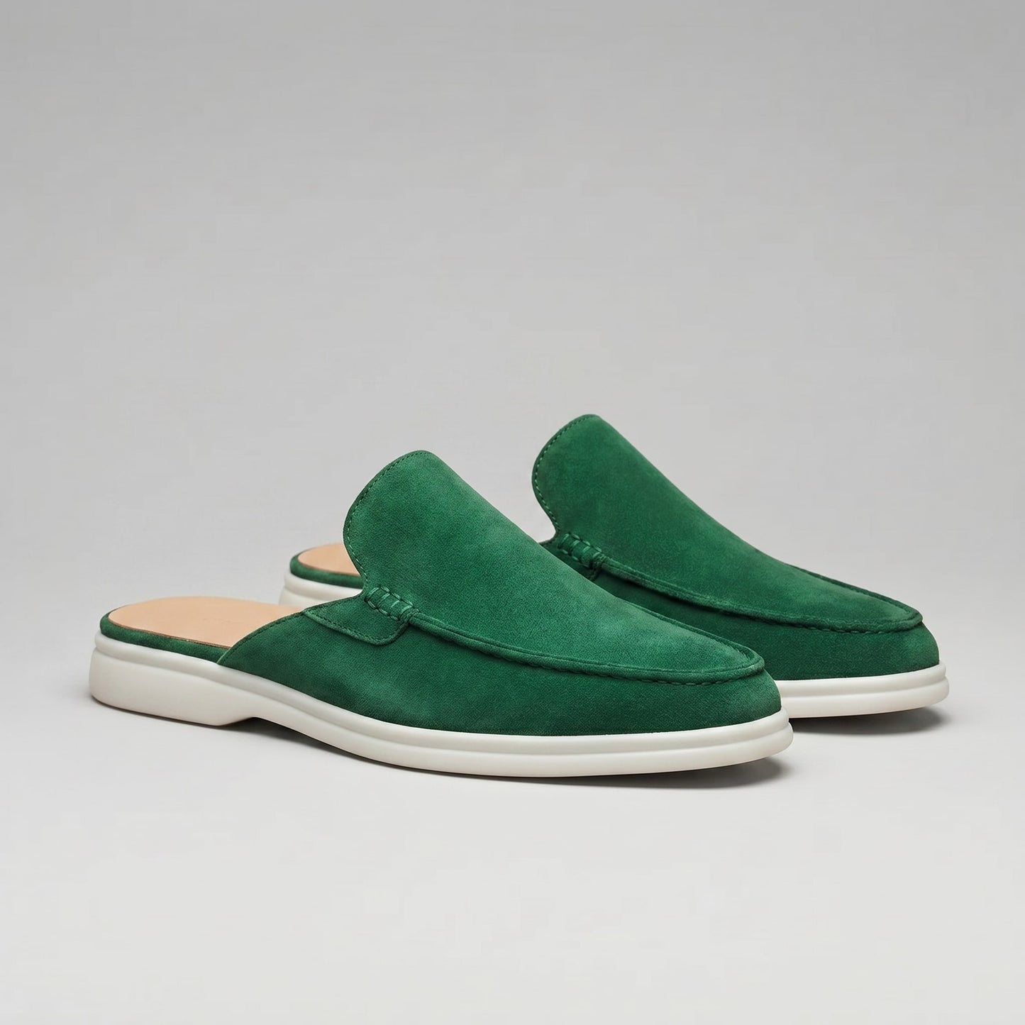 Westbrook Suede Loafer Mules_44