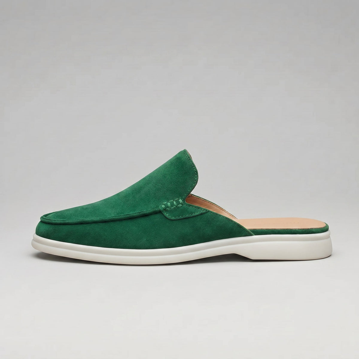 Westbrook Suede Loafer Mules