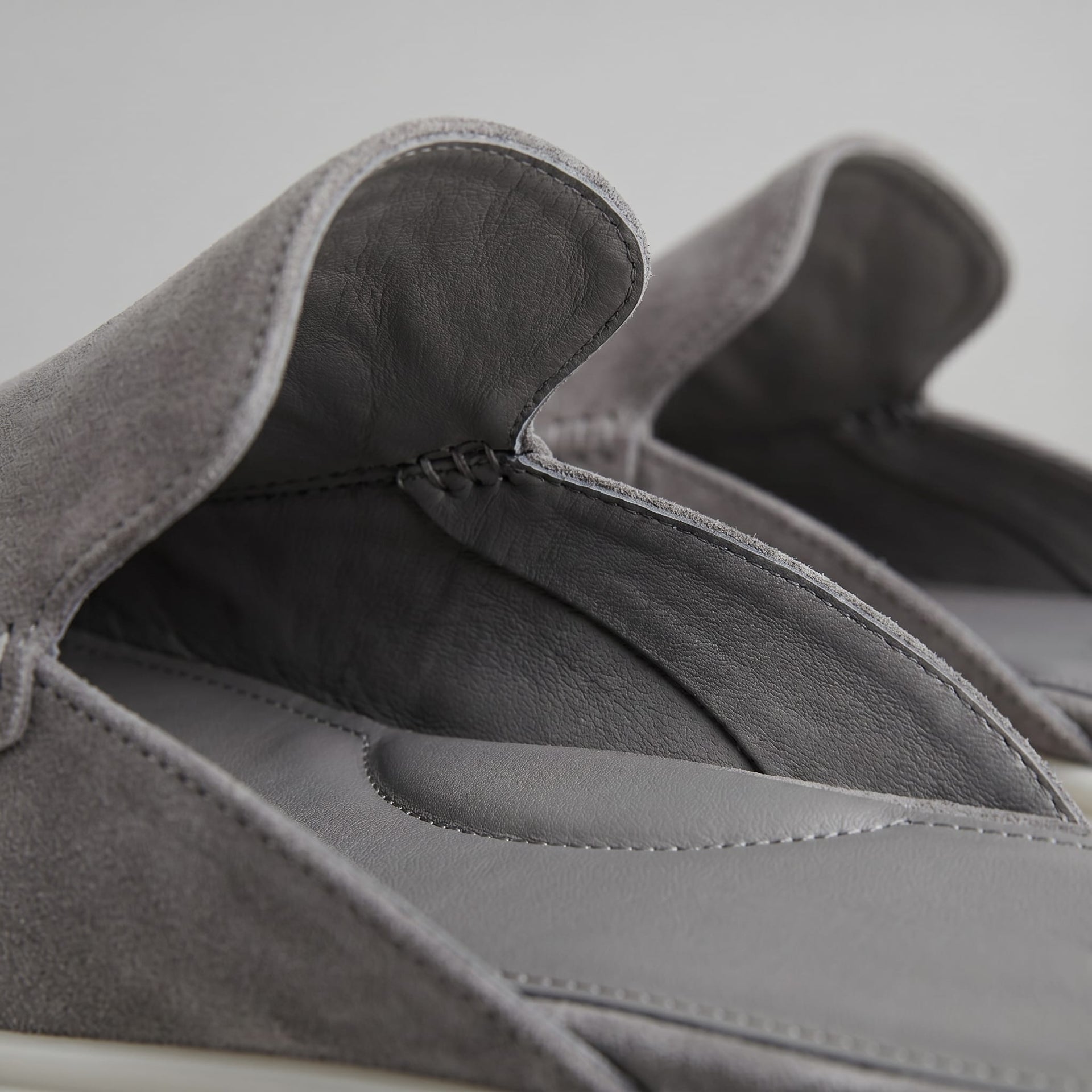 Westbrook Suede Loafer Mules