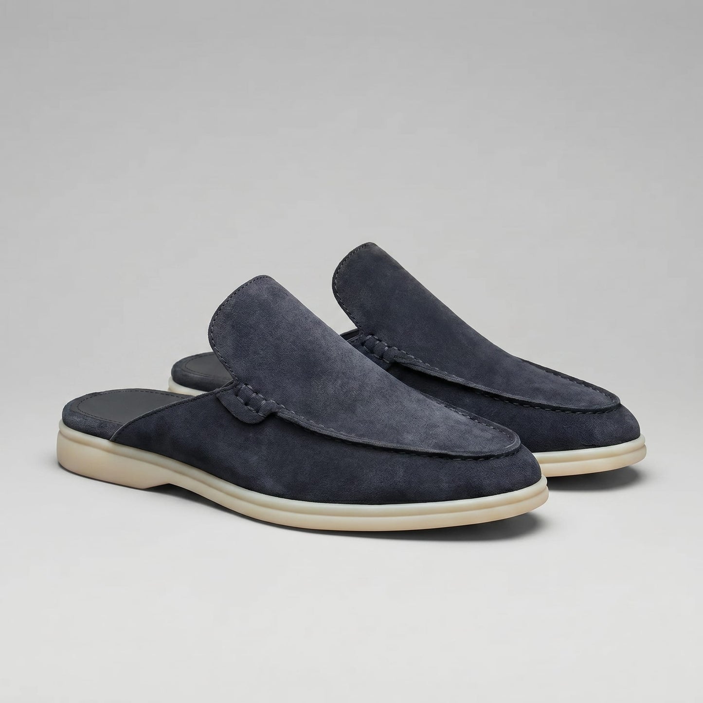 Westbrook Suede Loafer Mules_50