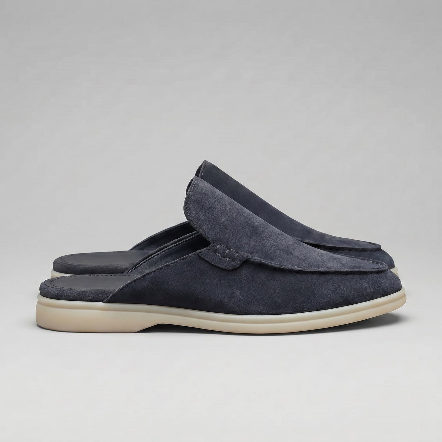 Westbrook Suede Loafer Mules_51