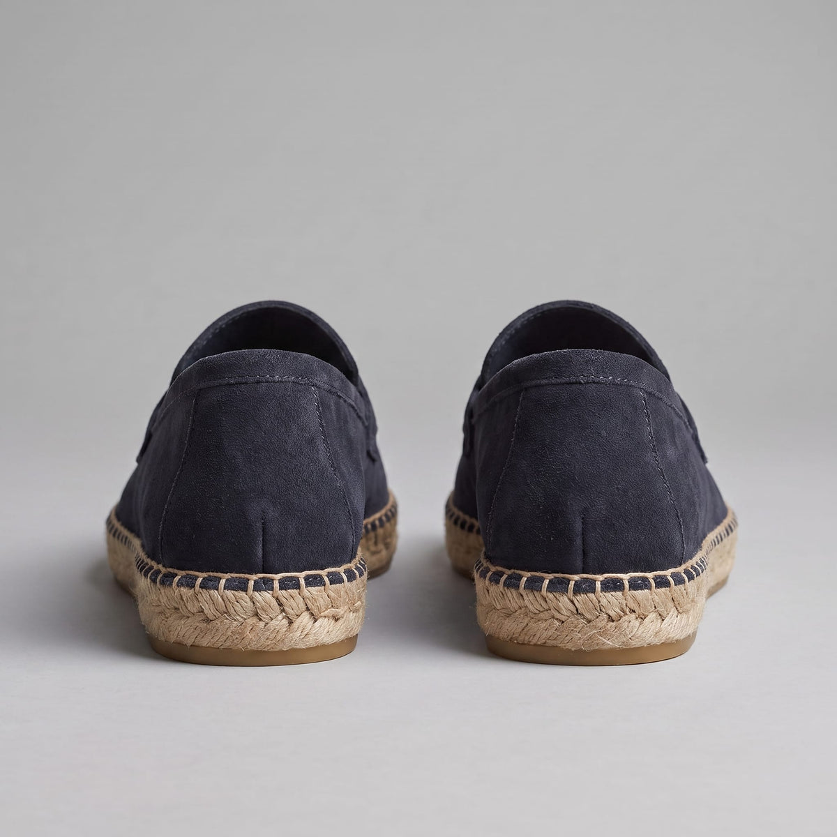 Rainier Suede Penny Espadrille Loafers