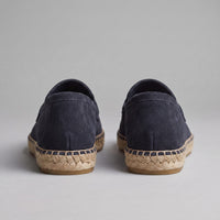 Rainier Suede Penny Espadrille Loafers