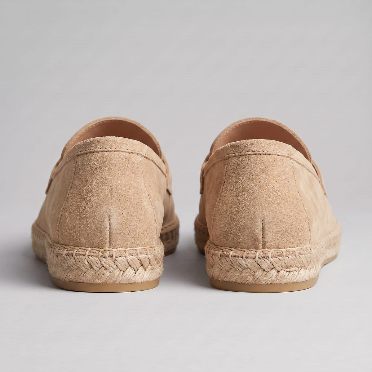 Rainier Suede Penny Espadrille Loafers