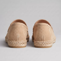 Rainier Suede Penny Espadrille Loafers