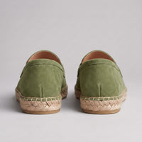 Rainier Suede Penny Espadrille Loafers