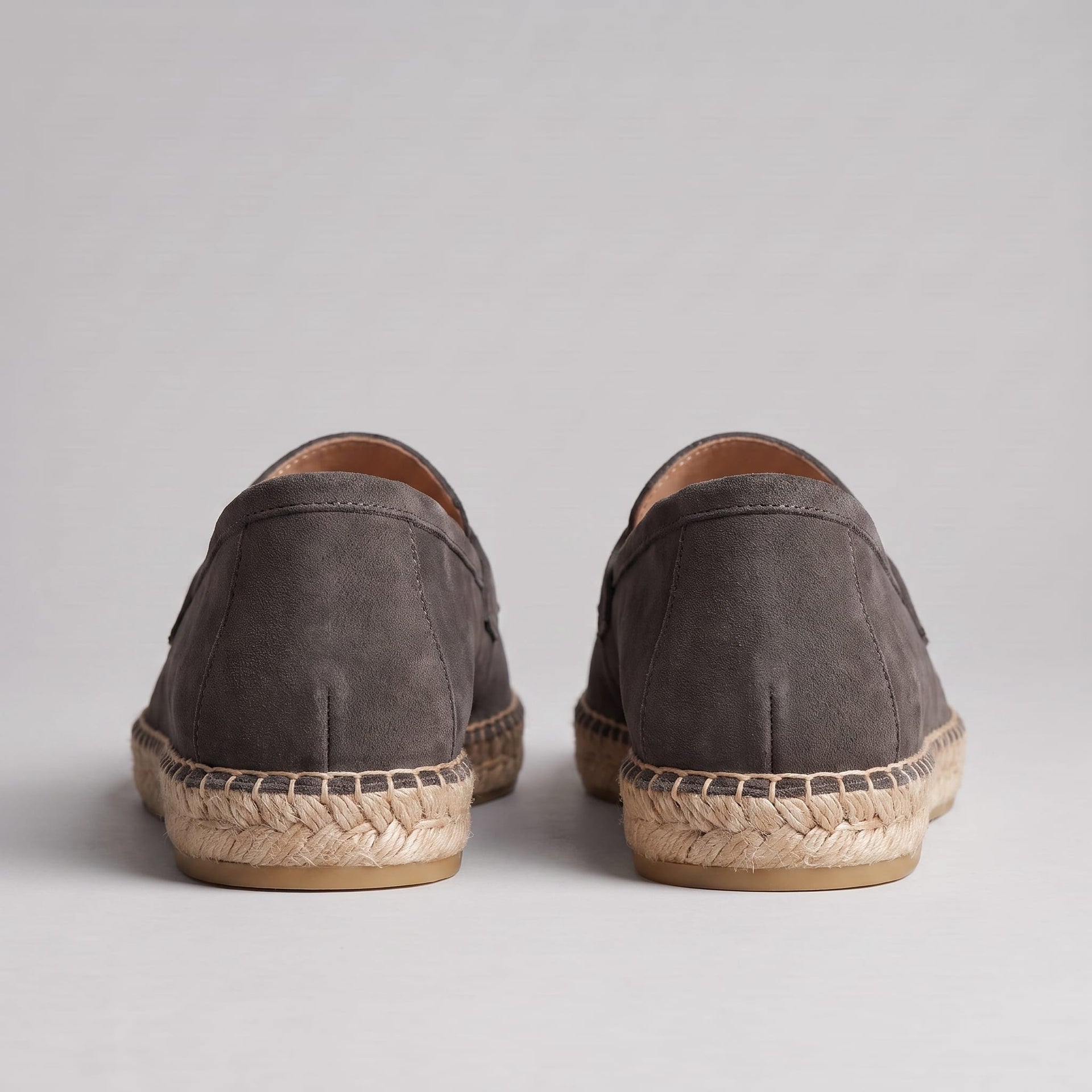 Rainier Suede Penny Espadrille Loafers