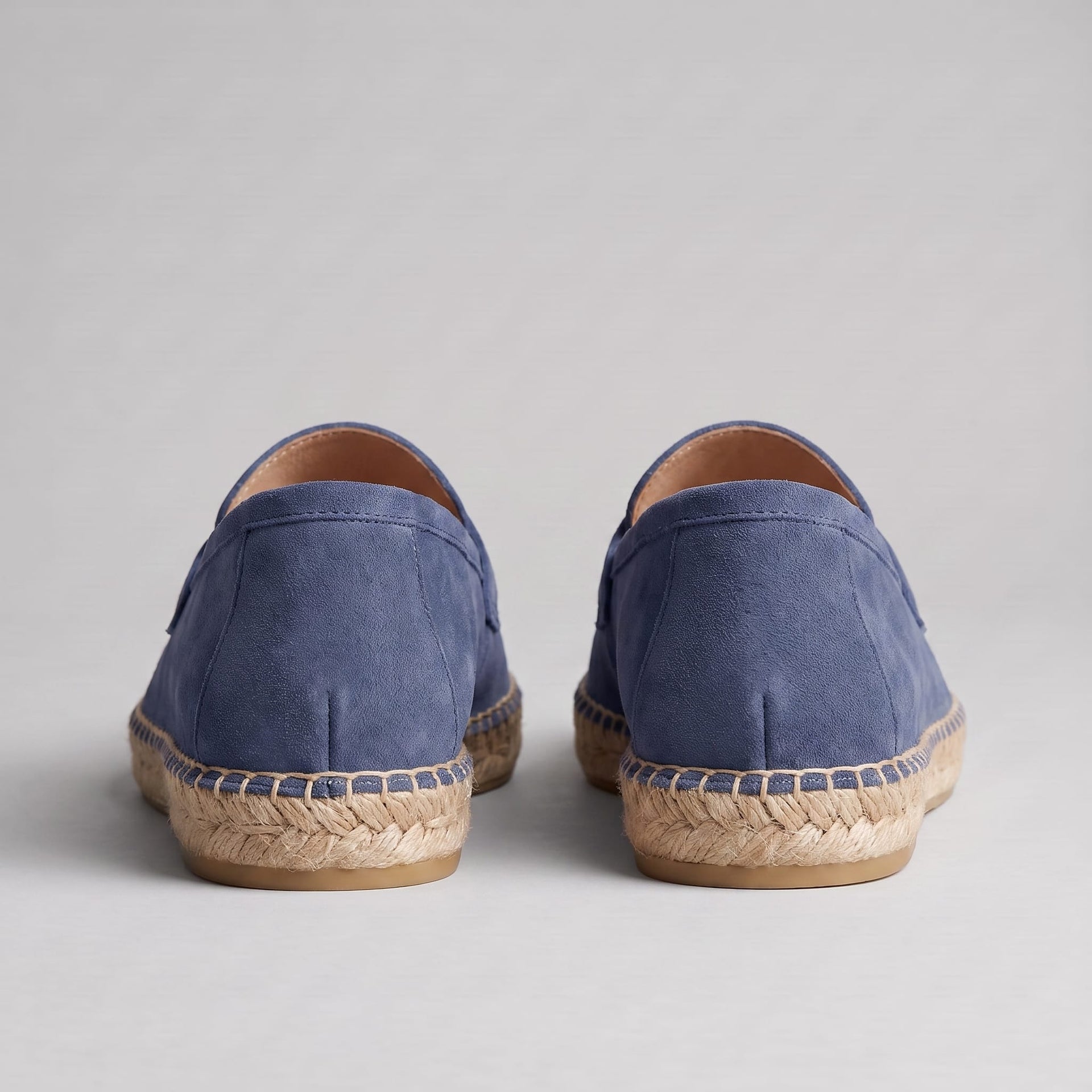 Rainier Suede Penny Espadrille Loafers