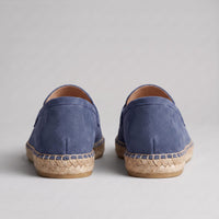 Rainier Suede Penny Espadrille Loafers