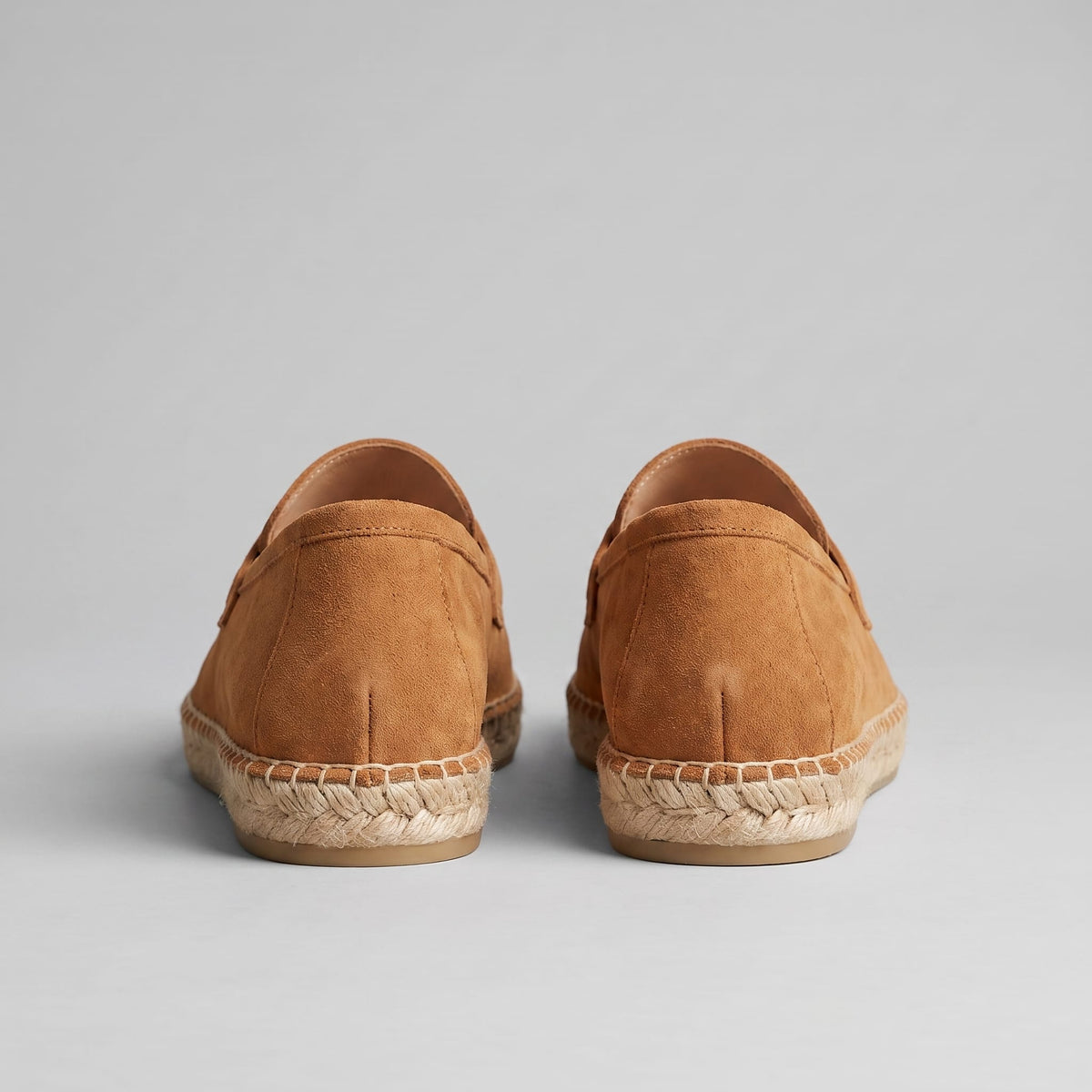 Rainier Suede Penny Espadrille Loafers_9