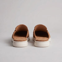 Vandermeer Suede Penny Loafer Mules