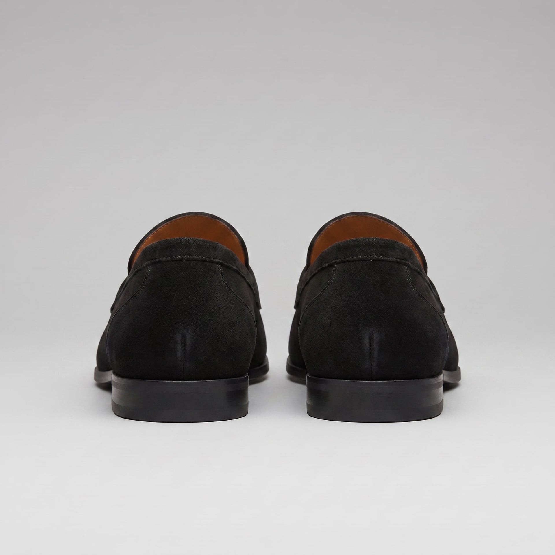 Ransom Faux Suede Penny Loafers