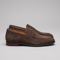 Ransom Faux Suede Penny Loafers
