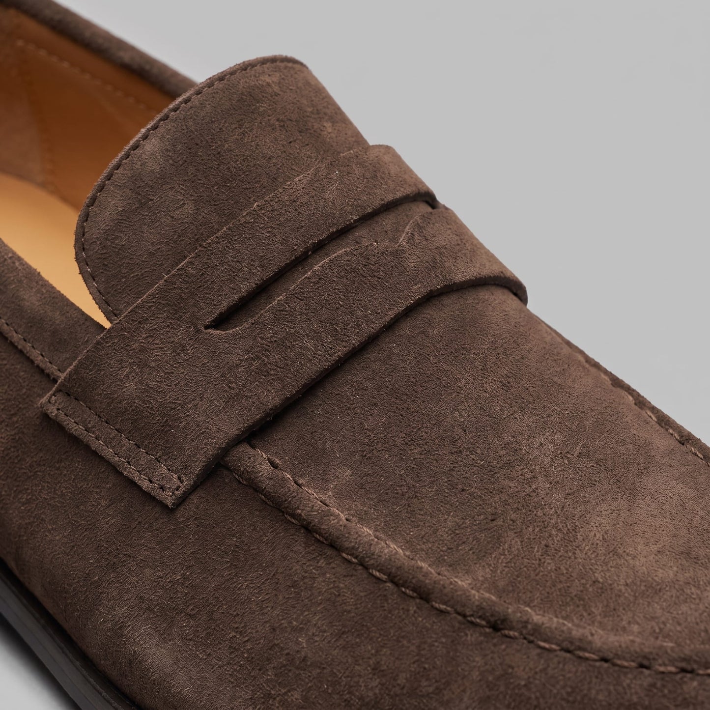 Ransom Faux Suede Penny Loafers_22