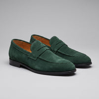Ransom Faux Suede Penny Loafers
