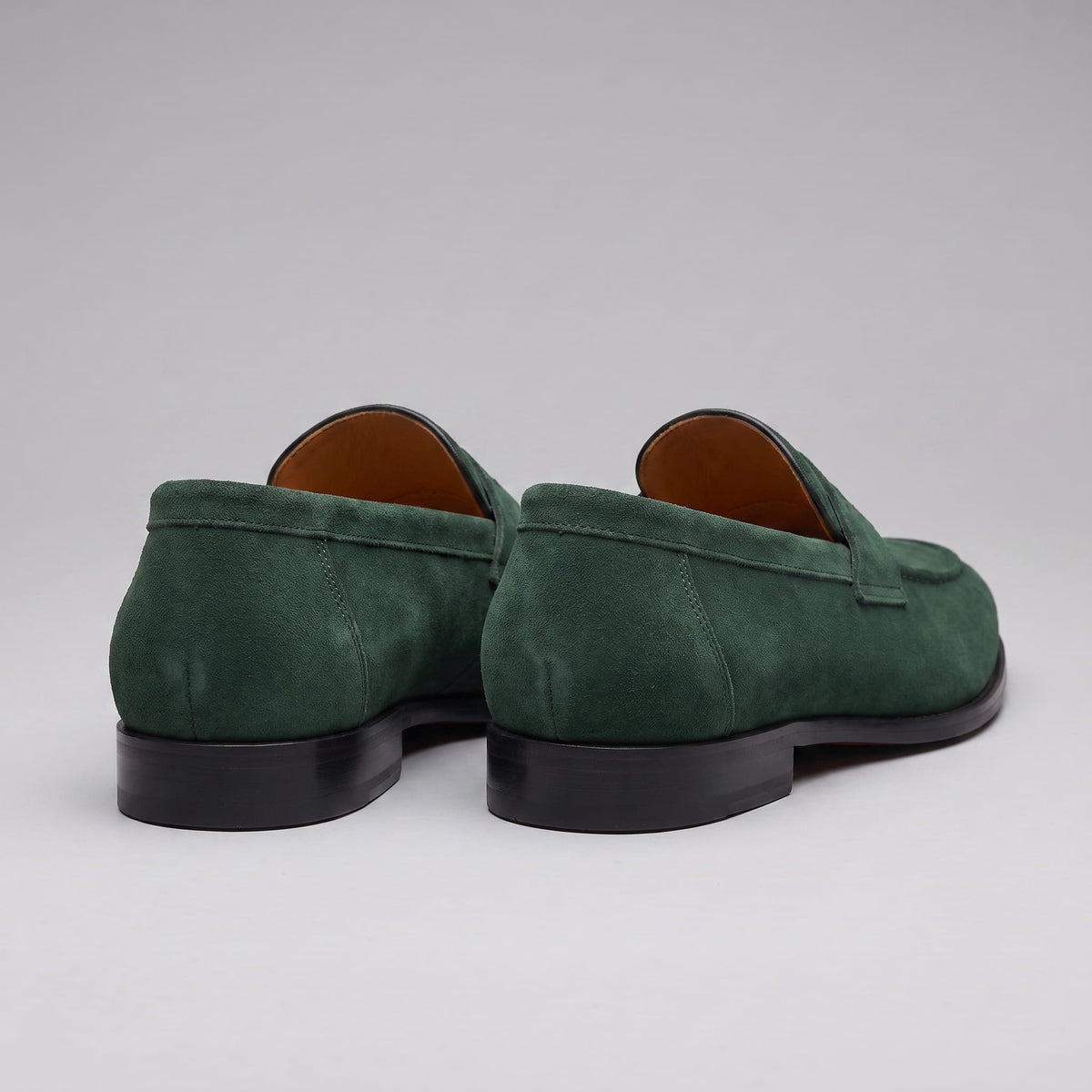 Ransom Faux Suede Penny Loafers