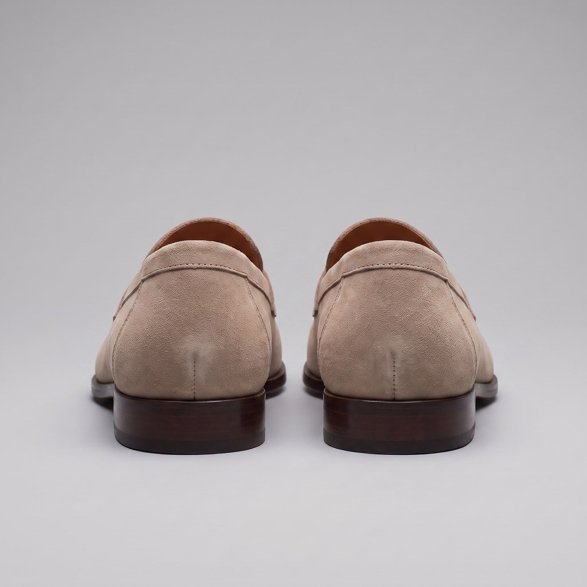 Ransom Faux Suede Penny Loafers