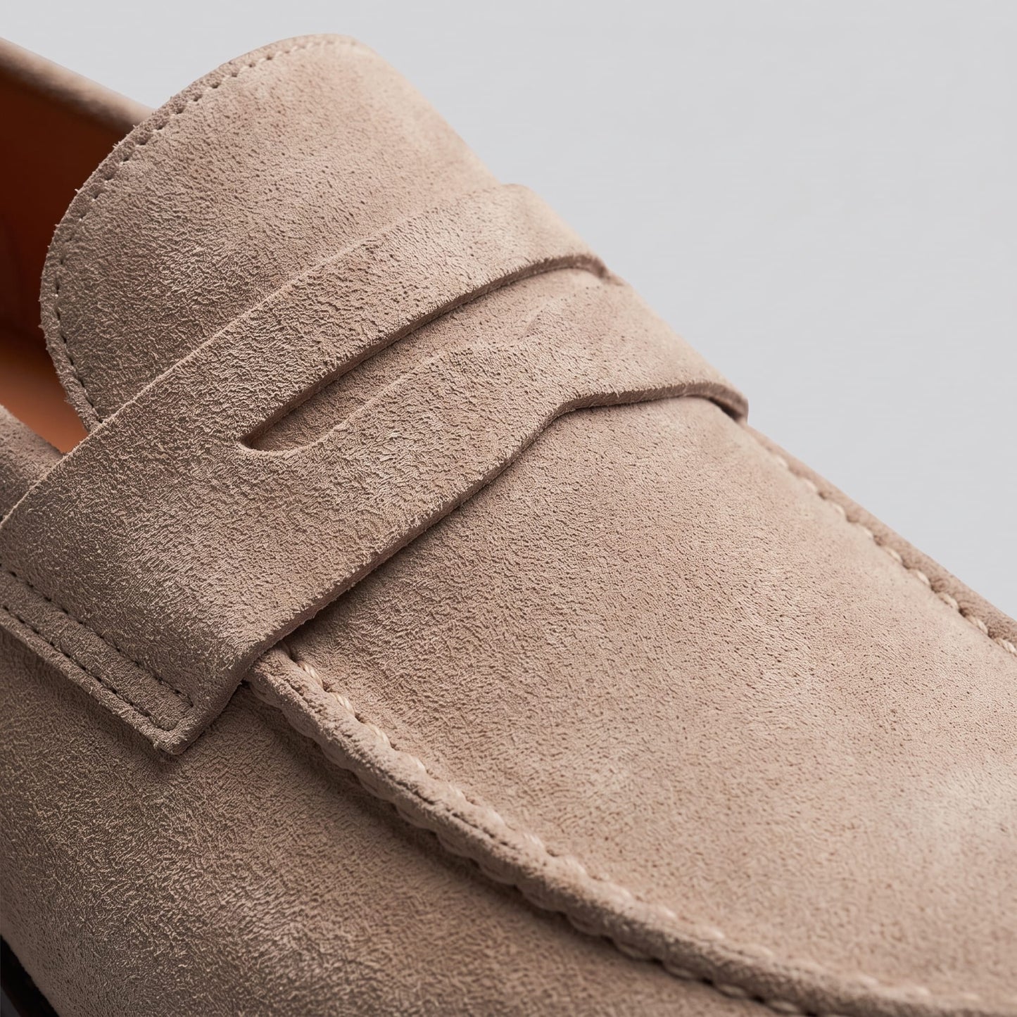 Ransom Faux Suede Penny Loafers_34