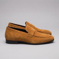 Ransom Faux Suede Penny Loafers