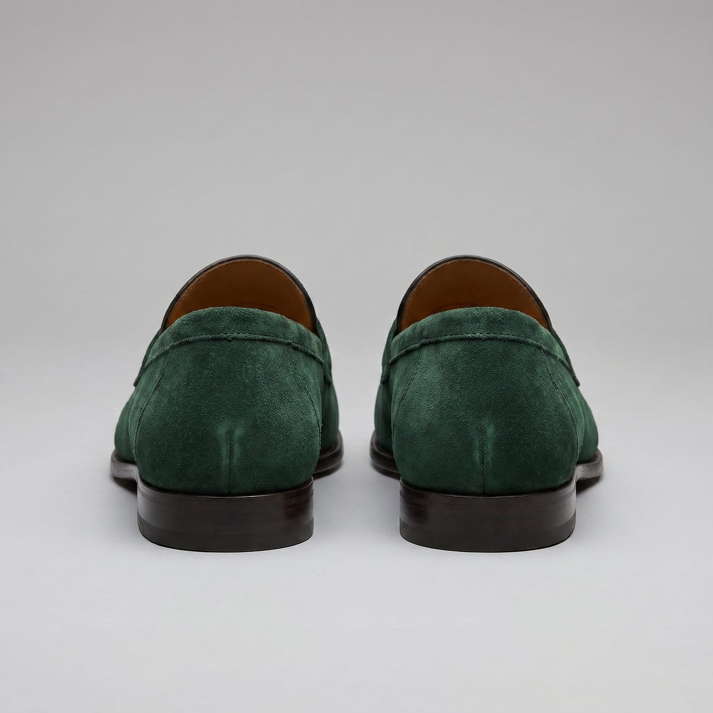 Ransom Faux Suede Penny Loafers_40