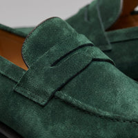Ransom Faux Suede Penny Loafers