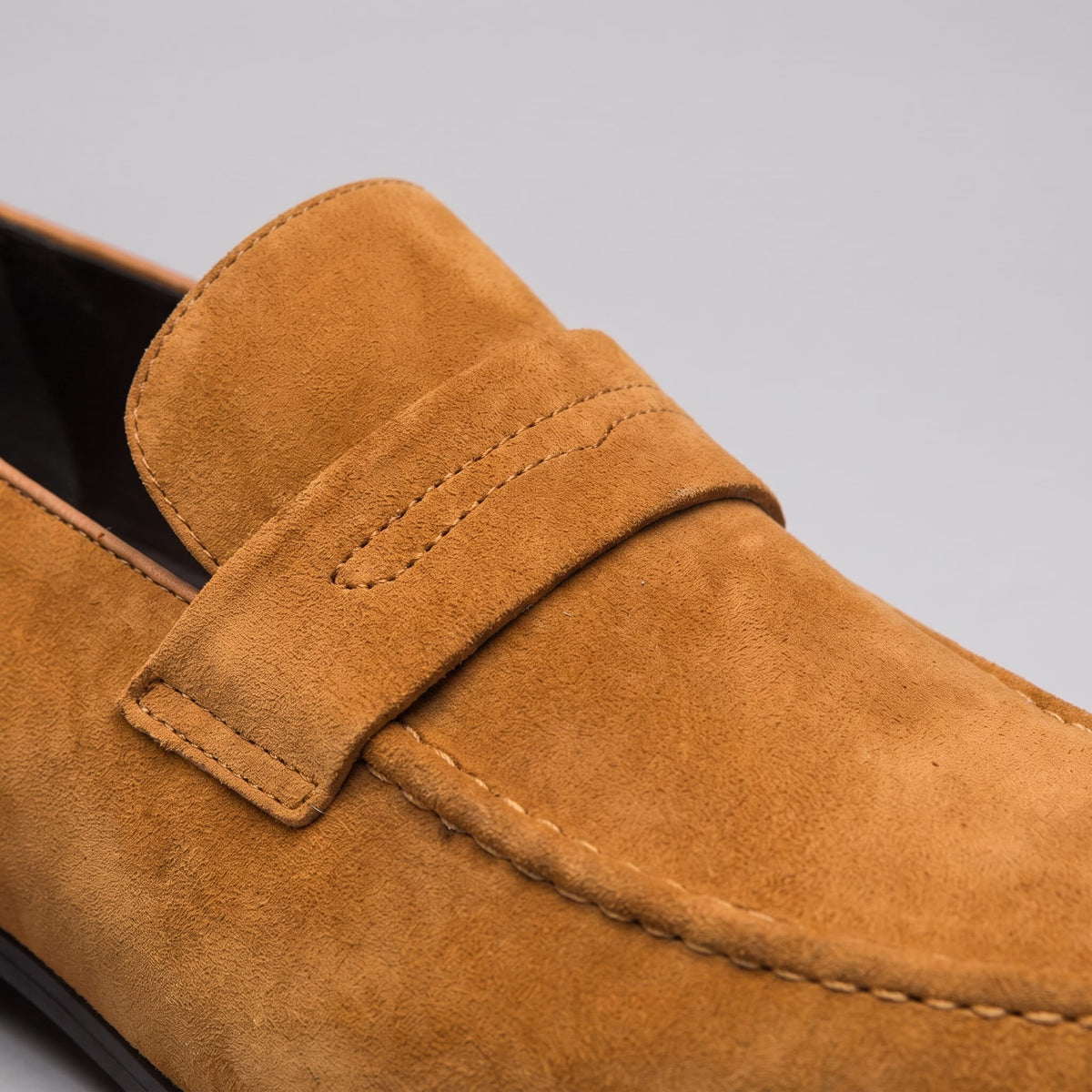 Ransom Faux Suede Penny Loafers