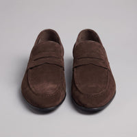 Ransom Faux Suede Penny Loafers