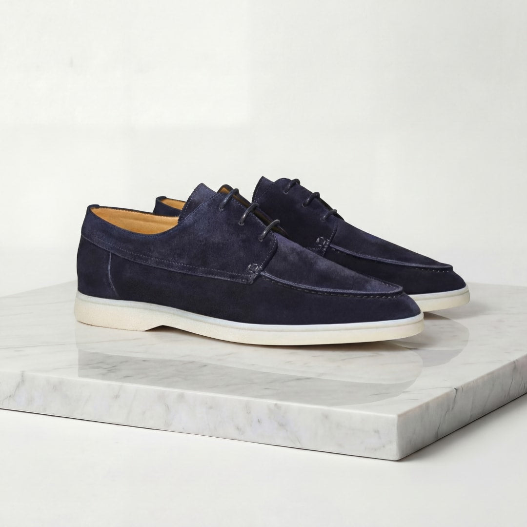 Redford Suede Lace Up Derby Shoes