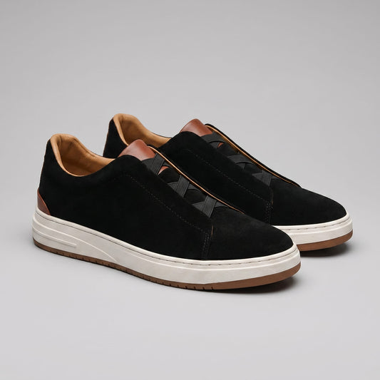 Vanhorn Suede Laceless Sneakers_1