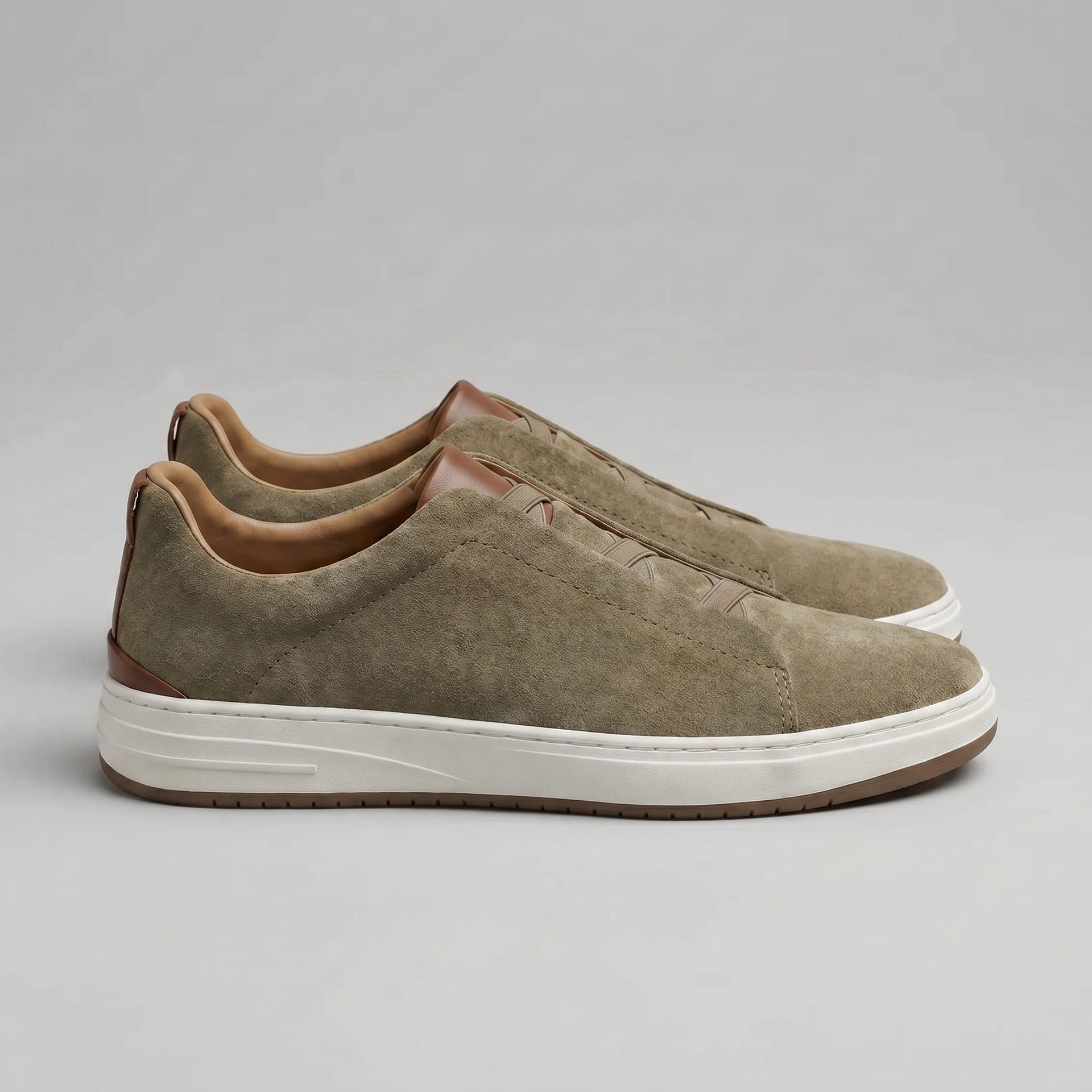 Vanhorn Suede Laceless Sneakers