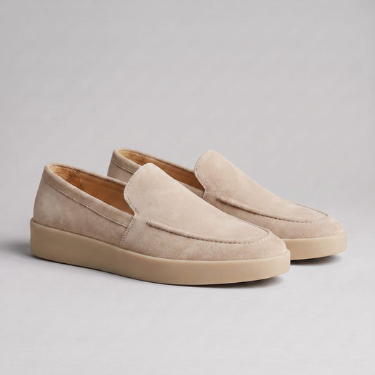 Remsen Cushioned Suede Loafers_1