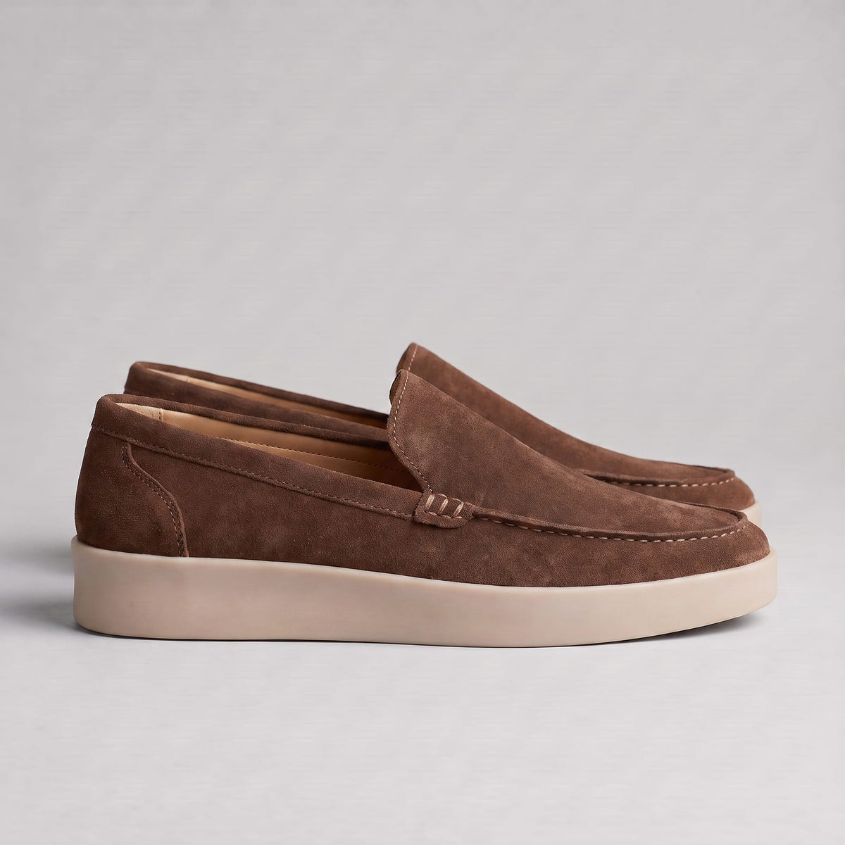 Remsen Cushioned Suede Loafers_16