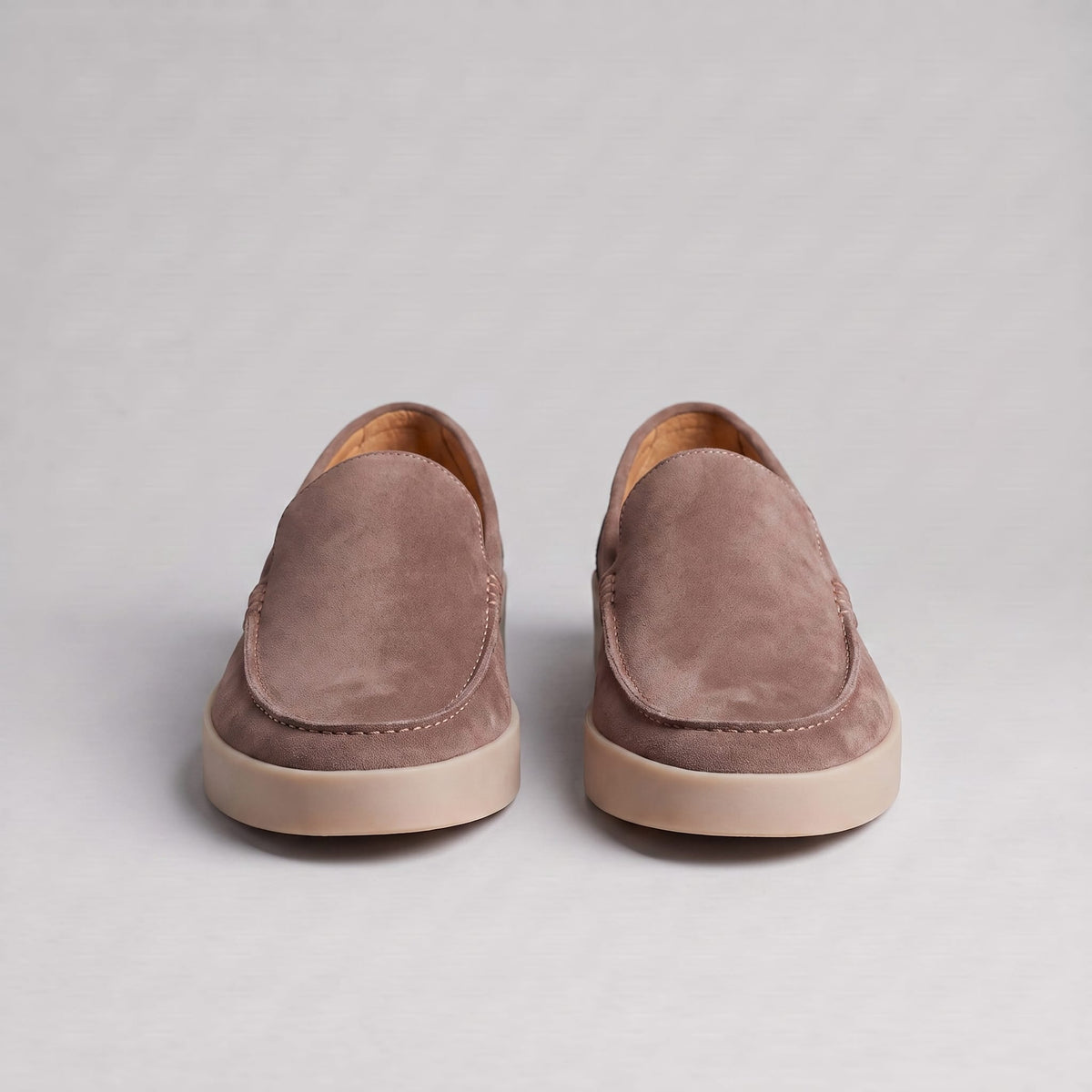 Remsen Cushioned Suede Loafers